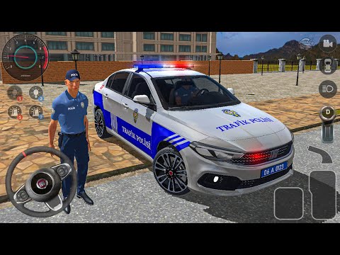 Fiat Egea Türk Polis Arabası Sürüş Oyunu - Polis Oyunu 2026 #207- Android GamePlay