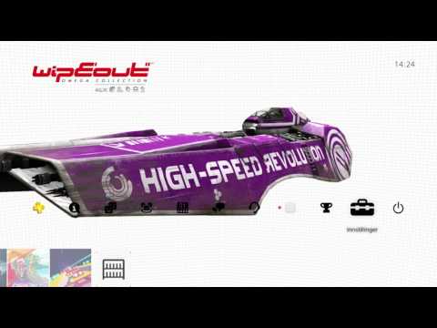WipEout Omega Collection Dynamic theme
