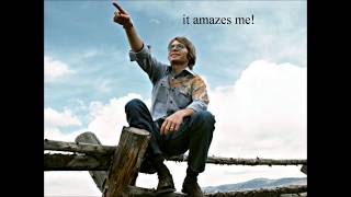 John Denver - It Amazes Me (with lyrics)