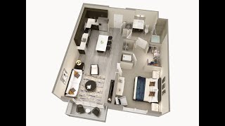 Dwell 2nd Street Luxury Apartments - Unit 2418 (Silver 3)