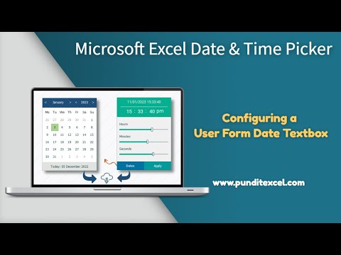 Date Picker Integration - Configuring a User Form Date Textbox
