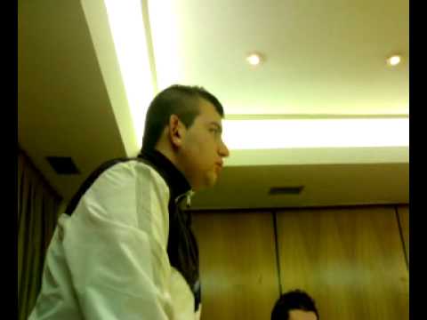 El niño en la cena de empresa de eninter