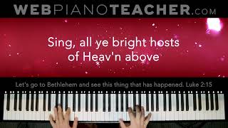 O Come All Ye Faithful On Piano - Christmas Music For The Holidays