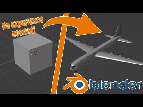 Blender Aircraft Tutorial For Beginners