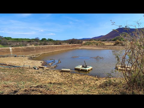 BARRAGEM DE ZÉ FERREIRA CHEGA AO SEU LIMITE MUNICÍPIO DE RIO DO PIRES BAHIA #bahia #nordeste #sertão