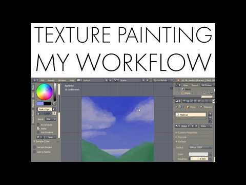 Daily Blender Tip 80 - My Painting Workflow In Blender