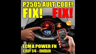 OBD Code p2505 Guide to Repair