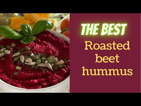 How to make roasted beet hummus