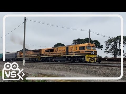 Aurizon 9751v Departs Tottenham Yard | Vic Spotters