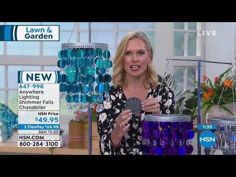 Anywhere Lighting Shimmer Falls Chandelier