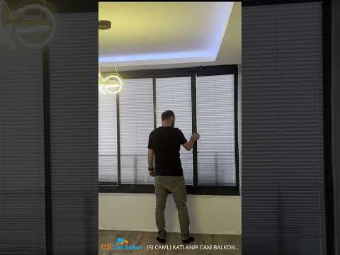 Isı Camlı Katlanır Cam Balkon Sistemleri