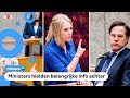 Politici ruziën of ze elkaar nog vertrouwen