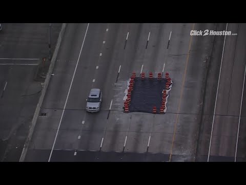 Sky 2 over highway headache along 59 in southwest Houston