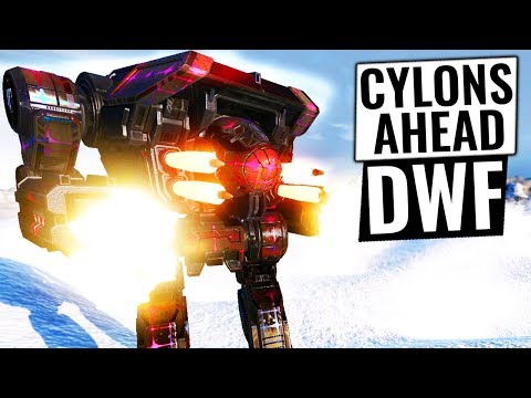 BATTLESTAR GALACTICA - Direwolf Ultraviolet - Mechwarrior Online 2018 MWO - TTB