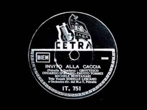 Odoardo Spadaro, Fausto Tommei, Michele Montanari e Trio Lescano - Invito alla caccia