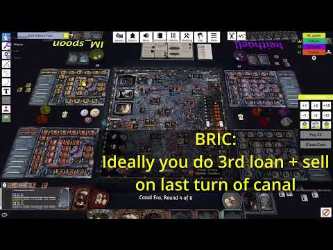 Brass Birmingham guide - game 8 - How to master BRIC