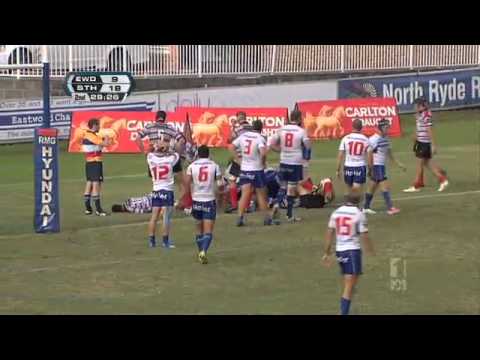 ABC Shute Shield 2013 Round One Highlights - Eastwood v Southern Districts