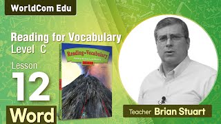 Reading for Vocabulary WORD | Level C | Lesson 12 | Brian Stuart I ( Learn English )