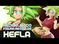 Redibujando Figura Kefla Dragon Ball Super Panda Studios Vichannel