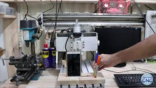 ทำของใช้ในบ้าน (ที่วางโทรศัพท์ และ ปากกา) ด้วยเครื่อง CNC