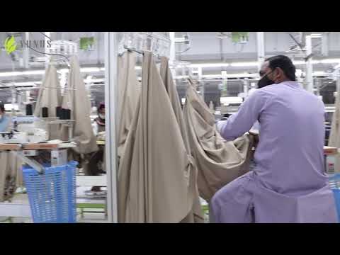 MRT Unit Production Hanger System l Textile Manufacturing Mega Factory in Pakistan>