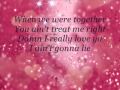 Fantasia Bittersweet Lyrics