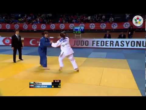 Judo Grand-Prix Samsun 2013: Ivelina ILIEVA (BUL) - Irina ZABLUDINA (RUS) Bronze [-57kg]
