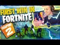 MY FIRST WIN IN FORTNITE CHAPTER 2 (Fortnite: Battle Royale)