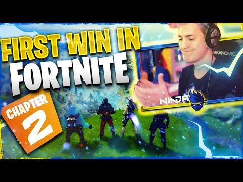 MY FIRST WIN IN FORTNITE CHAPTER 2 (Fortnite: Battle Royale)