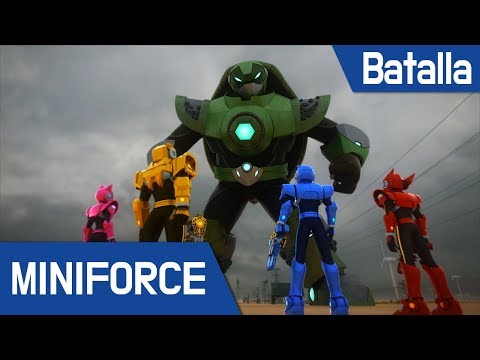 (Español Latino) Miniforce video de batalla 5
