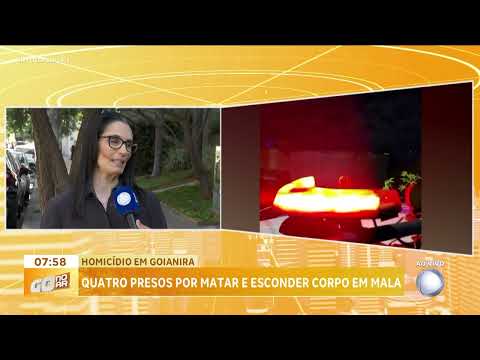 Quatro pessoas são presas por morte de homem encontrado em mala