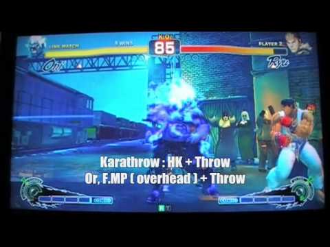 SSF4 AE : Oni, Combo, tips and tricks!