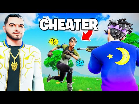 I ran into a CHEATER in Fortnite... ft @CouRageJD