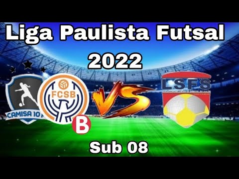 Camisa 10(B) x Ligasancaetanense - Sub 08 / Liga Paulista Futsal 2022.