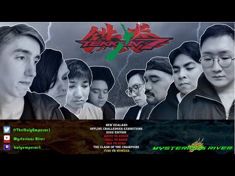 Tekken 7 New Zealand offline challenger exhibitions 2022 edition trailer