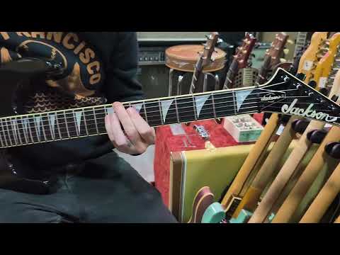 Jackson USA Custom Shop SL2HT Soloist 2014 Metallic Black for Sale or Trade image 23