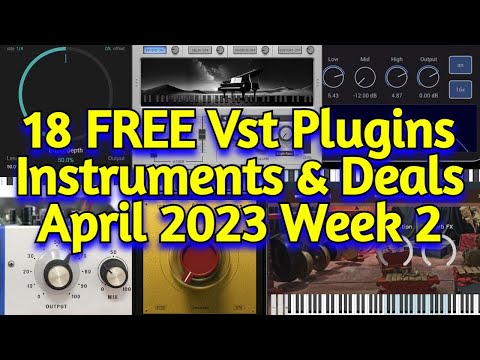 18 Best New FREE VST Plugins, Vst Instruments, Sample Packs & Best Plugin Deals - April 2023 Week 2