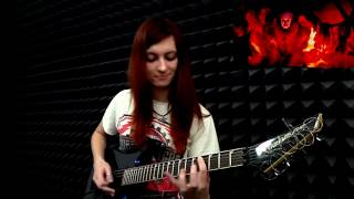 Joe Satriani Crowd chant  guitar cover by Yulia Volkonskaya