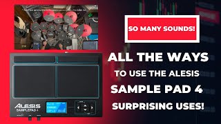 Video thumbnail for The Versatile, Surprisingly useful Alesis SamplePad 4 by Bustingsticks with KW