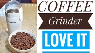 Proctor Silex Coffee Grinder Detailed REVIEW & How To Use LO