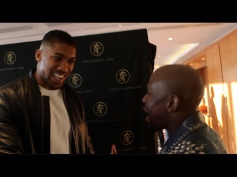 Anthony Joshua Wants To Be On McGregor vs. Mayweather Undercard