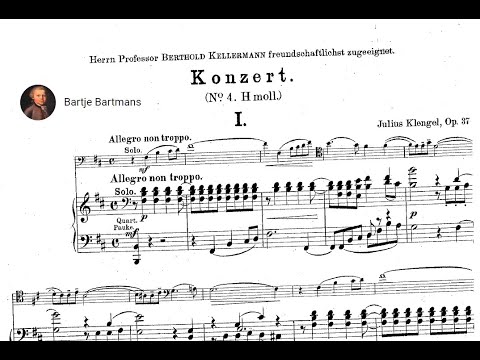 Julius Klengel - Cello Concerto No. 4, Op. 37 (1901)