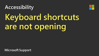 Keyboard shortcuts to open desktop apps not working | Windows 10 | Microsoft