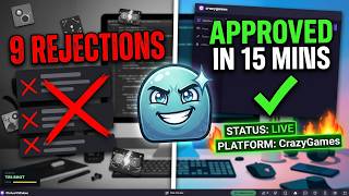9 Rejections Later, CrazyGames Approved My Game In 15 Minutes