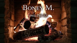 Boney M. - Jingle Bells (Fireplace Video - Christmas Songs)