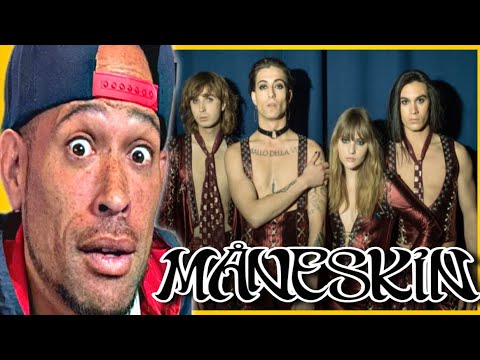 Rapper FIRST time REACTION to Måneskin - ZITTI E BUONI! Song FIRE but what he wearing?