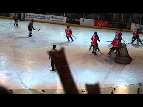 Coventry Blaze 4 Braehead Clan 2:The two teams took conflict each other.