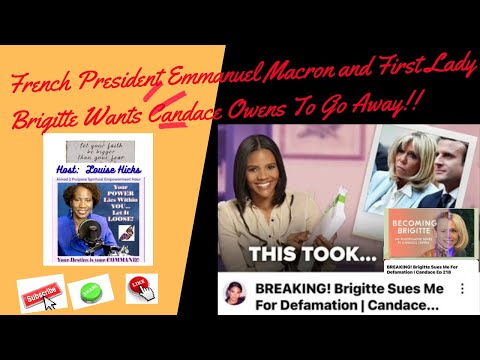 EP#188 - CANDACE OWENS SUED BY FRENCH PRESIDENT EMMANUEL MACRON & WIFE BRIGITTE FOR DEFAMATION