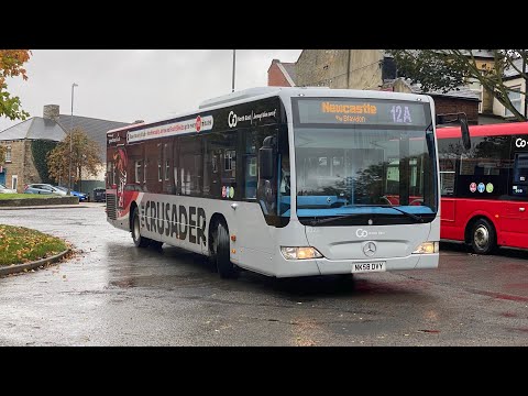 Go North East Riverside Based Mercedes Benz Citaro 5322 On The 12A To Newcastle