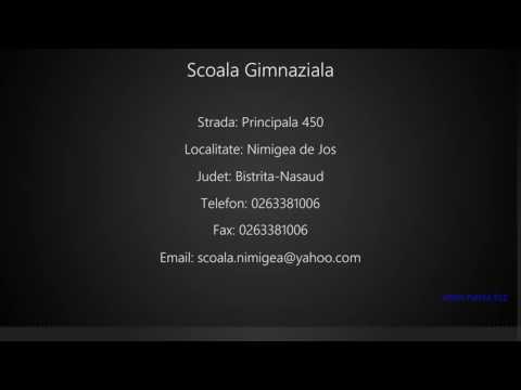 Scoala Gimnaziala Nimigea de Jos